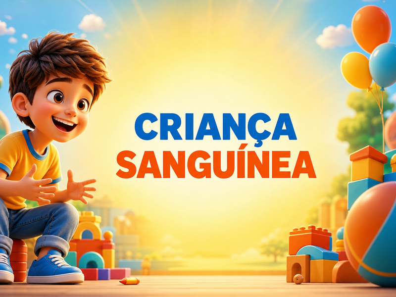Criança sanguinea