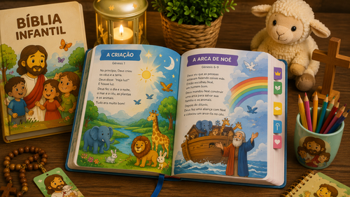 COMO ESCOLHER UMA BÍBLIA INFANTIL — Bíblia