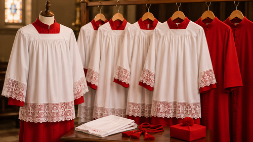 VESTES DOS COROINHAS — Coroinhas