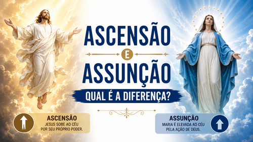ASCENSÃO E ASSUNÇÃO: QUAL É A DIFERENÇA?