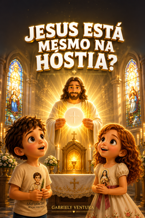 Jesus está mesmo na hóstia? - livro digital — Conhecendo a fé católica