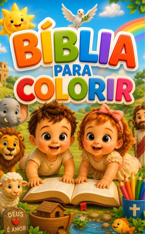 BÍBLIA PARA COLORIR — Bíblia