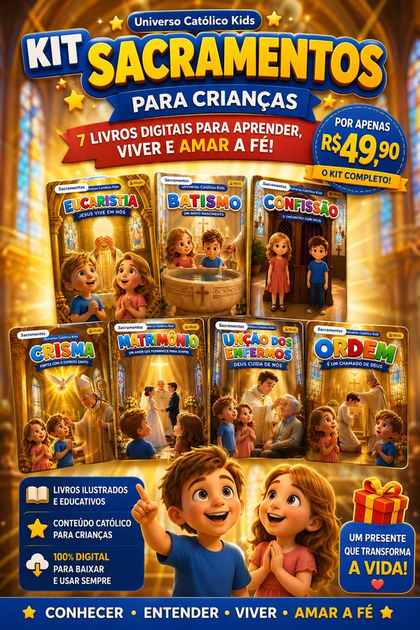 Kit dos sete sacramentos - livros digitais — Sacramentos